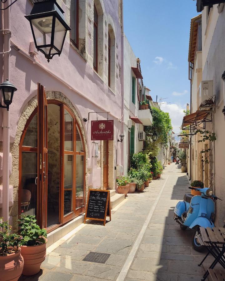 Archontiko Old Town Suites Rethymno  ภายนอก รูปภาพ